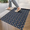 thumbnail image 4 of Dark Blue Christmas Gingerbread Pattern Door Rugs,Washable Non Slip Door Mats Indoor,Decorative Door Mats,Entry Mat Indoor for Entrance,Bedroom,Kitchen,Bathroom,17"x30", 4 of 6