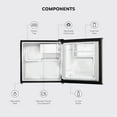 thumbnail image 3 of 1.6 cubic feet compact refrigerator, 3 of 6