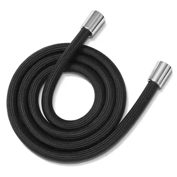 1.5m/ 2m G1/2 Inch Flexible Shower Hose Nylon Grey Bathroom Water Head Shower Head Anti Winding Extension Pipe