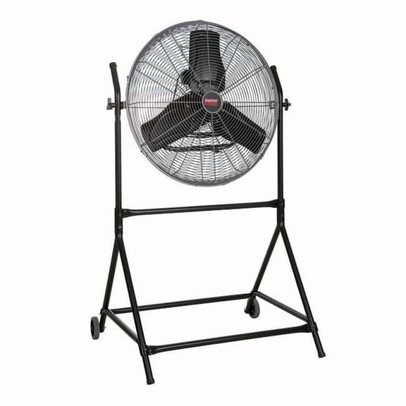 Dayton Mobile Floor Fan,1500/1300/1100 RPM 61LD83