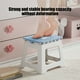 thumbnail image 4 of Taburete pequeño plegable de plástico ZJT250120447 | Silla de camping portátil, ligera y baja con base antideslizante | Asiento plegable compacto para exteriores, ideal para casa, viajes, senderis, 4 of 5