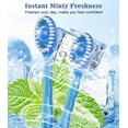 thumbnail image 3 of Litlcutie 5 in 1 Travel Toothbrush Set, Disposable Mini Toothbrush with Toothpaste + Floss + Pick + Tongue Scraper for Work/Camping/Travel, Individually Wrapped, 12 Pack, Mint Flavor, 3 of 8