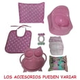 thumbnail image 2 of Tina De Baño Con Accesorios Trendy Kids Burbujas Rosa Regalo, 2 of 2