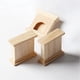thumbnail image 3 of Miniature Model Solid Wood Mini Fireplace for Decoration Mini Adornment, 3 of 5
