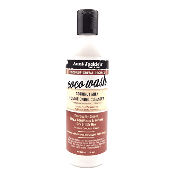 Aunt Jackie's Coconut Coco Wash Coconut Milk Conditioning Cleanser 12 oz
