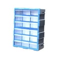 thumbnail image 5 of Mornei Drawers Storage Cabinet Organizer Container Wall Mounted Practical Tools Box for Blue 18 Drawers, 5 of 9