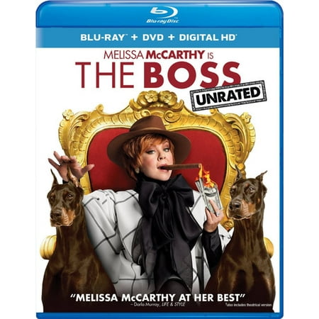 The Boss [BLU-RAY] With DVD, UV/HD Digital Copy, 2 Pack, Digitally