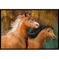 thumbnail image 1 of Horse Duo Tapis Intérieur & Extérieur, 24 x 36 Po., 1 of 1