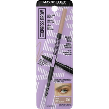 2 Pack - Maybelline Express Brow Ultra Slim Pencil - Taupe - Each Packaging may vary