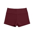 thumbnail image 2 of Lmueinov Women's Ribbed Yoga Shorts with Fold Over Waistband, High Waisted Seamless Workout Biker Shorts for Gym Athletic, Stretchy Breathable Booty Shorts, 2 of 4