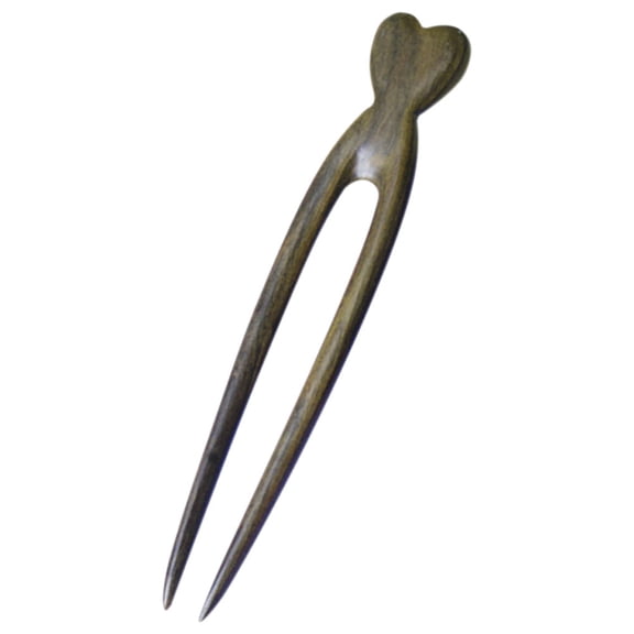 LOLIPPYY wood hair pick Vintage U Shape Hair Stick for Daily Use Women 1Pcs