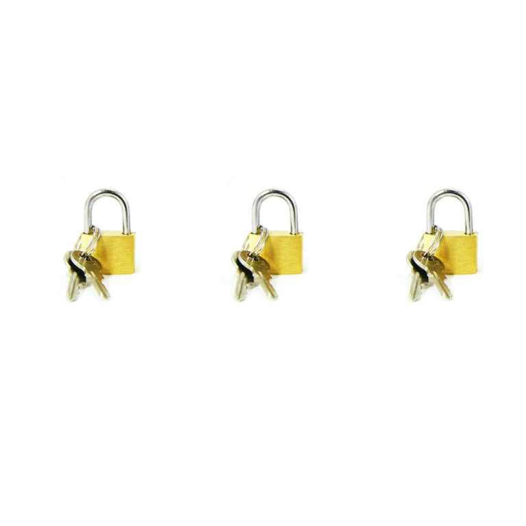 Brush Brass Metal Safe Lock Buckle - 20mm