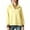 *Yellow, variant on ClodeEU Women's Half Zip Stand Collar Long Sleeve Sweatshirt,Casual Loose Solid Pullover Top Army Green,Women's Plus L