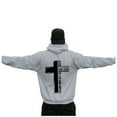thumbnail image 5 of Wyzesi Oversized Sweatshirts Plus Size Male Long Sleeve Hooded Sweatshirt Solid Color Back Print Sweatshirt, 5 of 5