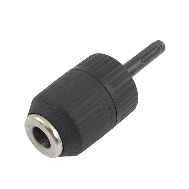 1/2" Sin Llave Taladro Portabrocass SDS Vástago Adaptador 2-13mm para Impacto Destornillador Inalámbrico Taladro Negro