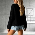 thumbnail image 4 of WMTBSRSW Womens Crochet Cardigans Duster Lace Up Long Sleeve Open Front Shrugs for Dresses Summer Boho Beach Cover Ups Black X-Large, 4 of 5