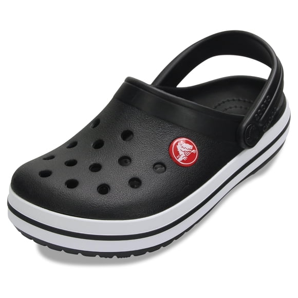 Zuecos Crocs Crocband para Niños Pequeños Negro Talla 5