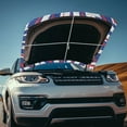 thumbnail image 5 of Uorisanigo Car Hood Cover Washable Haitian Logo Auto Hood Cover Portable Car Bonnet Banner for Cars Hoods Decoration and Protection Covers, Easy to Install, 5 of 7