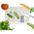 thumbnail image 2 of Caroline's Treasures Christmas Presents between Friends Glen of Imal Grey Glass Cutting Board Large, 2 of 2