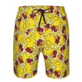 thumbnail image 3 of Fuzoiu Duck with Star Sunglasses Print Men's Beach Shorts,Men's Swim Trunks,Quick Dry Board Shorts with Pockets,Men's Bathing Suits for Surfing, Running, and Casual Wear-Small, 3 of 6