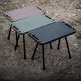 thumbnail image 5 of Mesa de camping plegable, portátil, ligera, de aleación de aluminio, con almacenamiento Verde oscuro, 5 of 5