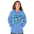 thumbnail image 3 of Vintage Classic Smurf Fair Play Zip Up Hoodie Men's Women's Brisco Brands S, 3 of 6