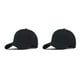 thumbnail image 4 of Jumpingount Gorra de béisbol de otoño para hombre, sombrero de moda con hebilla ajustable y ala parasol, sombreros deportivos, accesorio para Negro 2piezas, 4 of 6