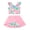 Pink1, variant on 6T Little Girl Swimsuit Set 7T Child Gilrs Bathing Suit Ruffle Lemon Top Swimming Skirt with Shorts 2pcs Bikini Set Summer Beach Breathable Tankini Set Yellow