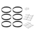thumbnail image 1 of Kit de reparación de cajones Accesorio de reparación de muebles Montaje intermedio compacto para reforzar y reparar cajones de madera rotos y combados, 1 of 7