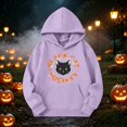 thumbnail image 4 of Grblisyd Girls Oversized Hoodies Halloween Long Sleeve Pullover Sweatshirts Kids Fashion Casual Outfits Fall Winter Clothes, 4 of 6