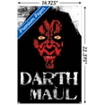 thumbnail image 3 of Star Wars: The Phantom Menace - Darth Maul Charcoal Wall Poster, 14.725" x 22.375", 3 of 4