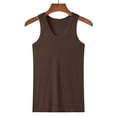thumbnail image 6 of Men Slim Fit Tank Tops - Sleeveless Base Layer Undershirts Active Summer Sports Gym Casual Tees, S-5XL, 6 of 8