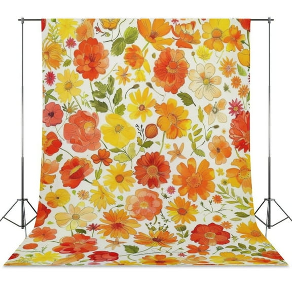 Floral Colorful Flower Backdrops for Photography for Party Backdrop Wedding Backdrop Background Picture