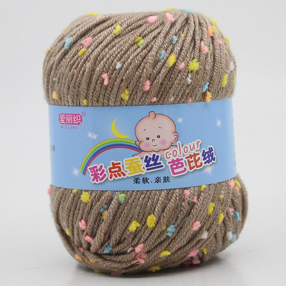 High Quality Baby Cotton Cashmere Yarn For Hand Knitting Crochet Eco-dyed Needle