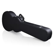 Electric Guitar Hard Case for LP Les Paul Type Wooden Hard Shell Lockable Black