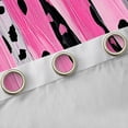 thumbnail image 4 of Homewish Leopard Cheetah Print Curtains Pack of 2 (42x84 Each) for Teen, Modern Fashion Curtains Blackout, Chic Stripes Polkadots Bedroom Curtains, Window Curtains Room Decor, 4 of 6