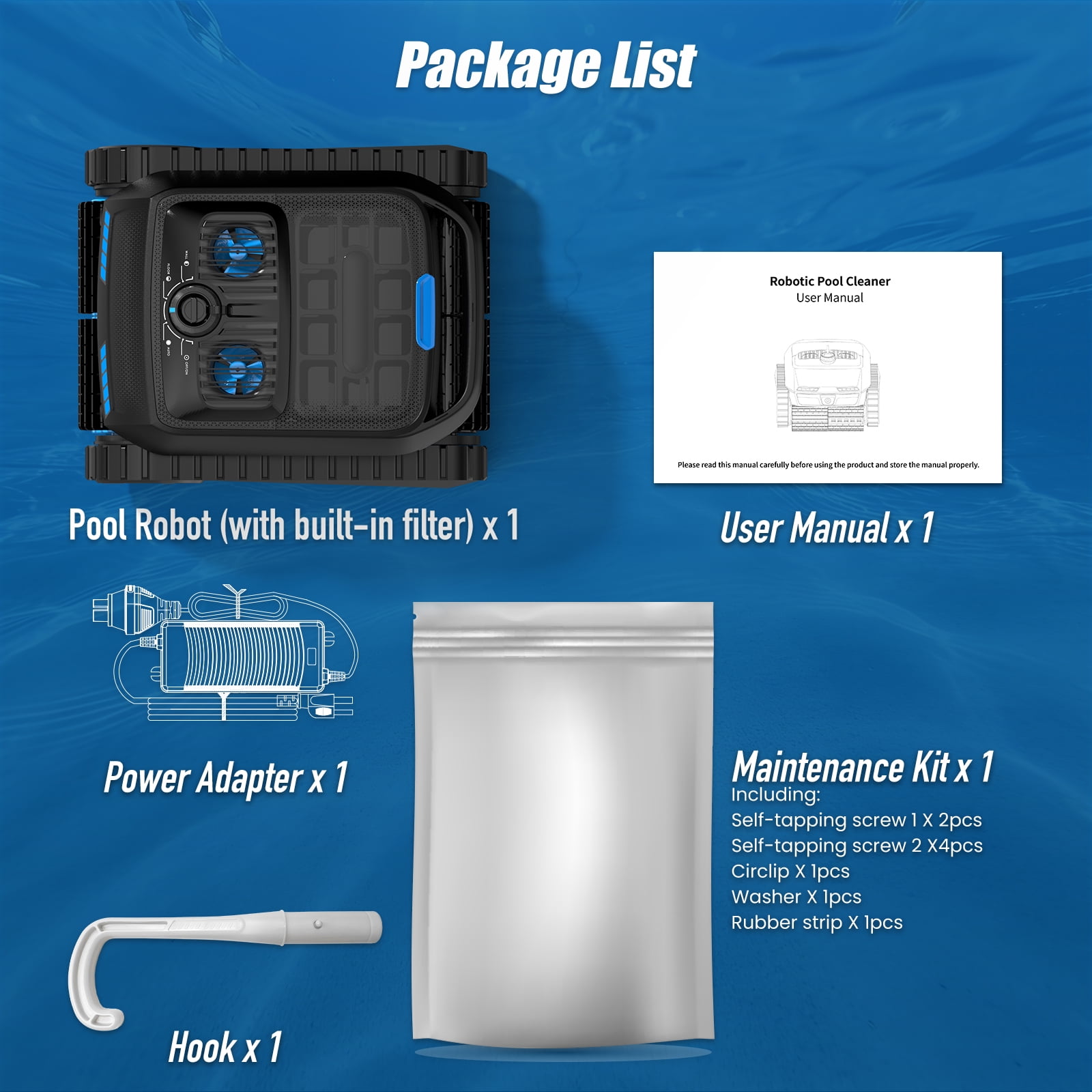 AIRROBO CP400 Lite Cordless Robotic Pool Cleaner - Smart, Powerful, All-Pool Cleaning