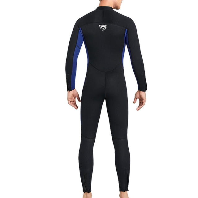 Sonducket Traje de buceo UPF 50 Flexible de 3 capas de manga larga térmico a prueba de sol colorido y elegante traje de neopreno de para esnórquel Deportes acuáticos Hombre Azul Oscuro 3XL Sonducket OD020676-21