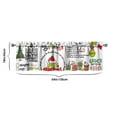 thumbnail image 3 of Kitchen Curtains Small Short Cafe Window Curtains Rod Pocket Bathroom Tier Window Treatment Drapes 54x18inch, 3 of 3