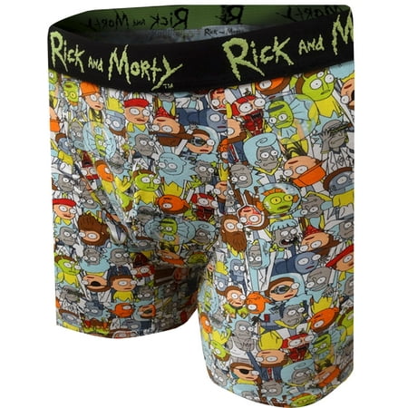 Rick and Morty Cast of Characters Boxer Briefs