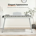 thumbnail image 5 of Ktaxon 88-Key Digital Piano, Semi-Weighted Keys Electric Piano with Pedal for Beginner, 5 of 8