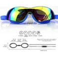 thumbnail image 3 of BLEEUS Swimming Goggles Anti-fog Swim Pool Eyewear Hd Glasses for Swimmers (Blue) Water Sports Supplies (Blue), 3 of 8