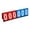 Red and Blue, variant on jinwen 6 digits Table Top Scoreboard Portable Scoring for Tennis Ball Indoor Games Blue
