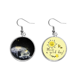 thumbnail image 1 of Ocean medusas ciencia naturaleza foto Pendiente Sol Flor Pendiente Joyas Moda Unbranded M, 1 of 3