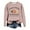 Pink, variant on Fall Sweatshirts for Women 2025 Farm Fresh Pumpkins Halloween Thanksgiving Graphic Crewneck Sweatshirt Pullover Tops
