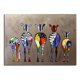 thumbnail image 5 of Pintura de cebra abstracta Billuyoard lienzo decorativo de pared 50x70cm, 5 of 6