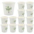 thumbnail image 1 of 500 vasos de papel decorativos para bebidas, desechables, para café, zumos y bebidas., 1 of 8