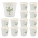 thumbnail image 1 of 500 vasos de papel decorativos para bebidas, desechables, para café, zumos y bebidas., 1 of 8
