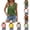 #03 Army Green, variant on Womens Loose Fit Tank Tops V Neck Sleeveless Front Patch Pocket Casual Shirts Relaxed Fit Daily Style Summer Tunic Tops , #03 Yellow, S