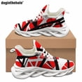 thumbnail image 1 of Zapatos planos casuales con diseño de rayas Doginthehole Evh, zapatillas de moda urbana rockera para mujer, zapatillas clásicas populares antideslizantes para correr, 1 of 6